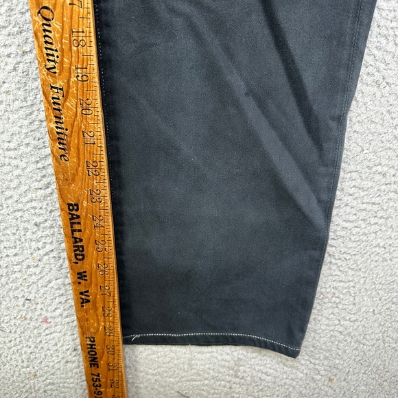 Citizens of Humanity SID Mens 33 Jeans Straight Black 5 Pockets Authentic EUC - Picture 10 of 11